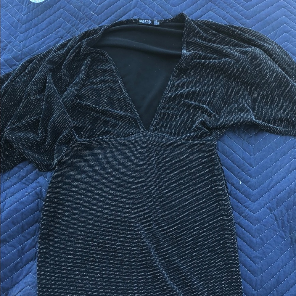 Nastygal sparkle dress
